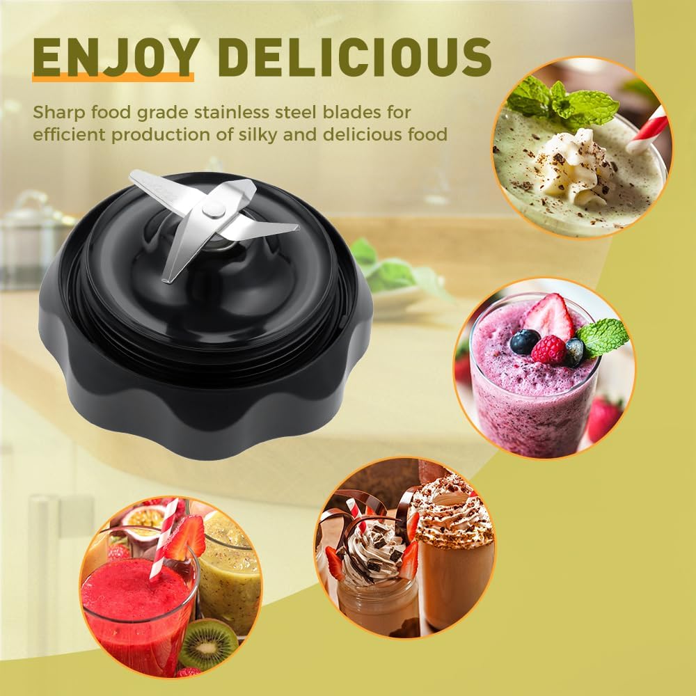 Yetaha Blender Extractor Cross Blade Compatible with NutriBullet Blender Combo 1200 watt & Pro 1000 and NutriBullet Select 2.0, NutriBullet Blender Parts Easily Twist Blade