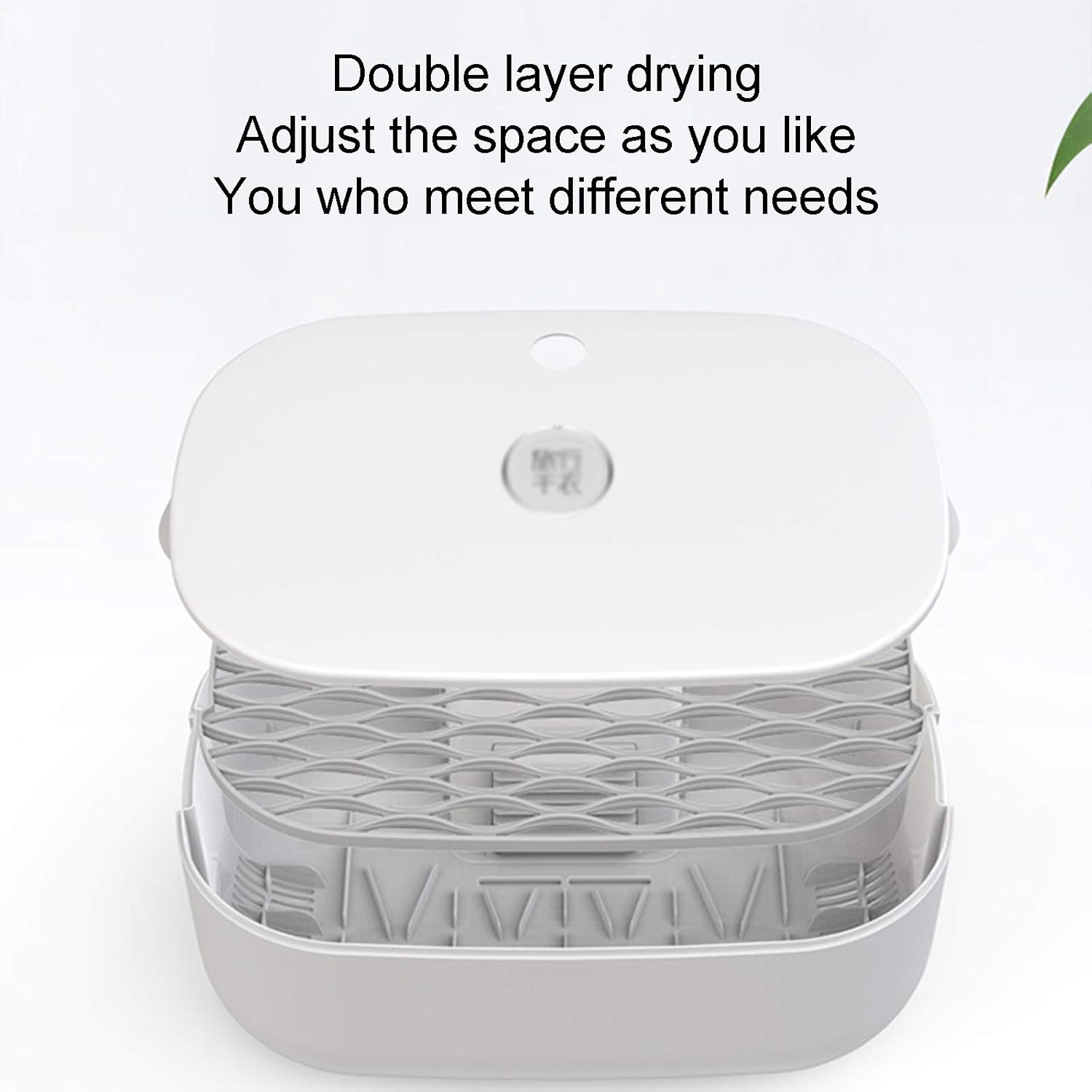 Compact Dryer, UV Ultraviolet Rays Electric Portable Clothes Dryer with Automatic Working Mode for Small Living Spaces, Apartment Houses, dorms, RVs,Pink