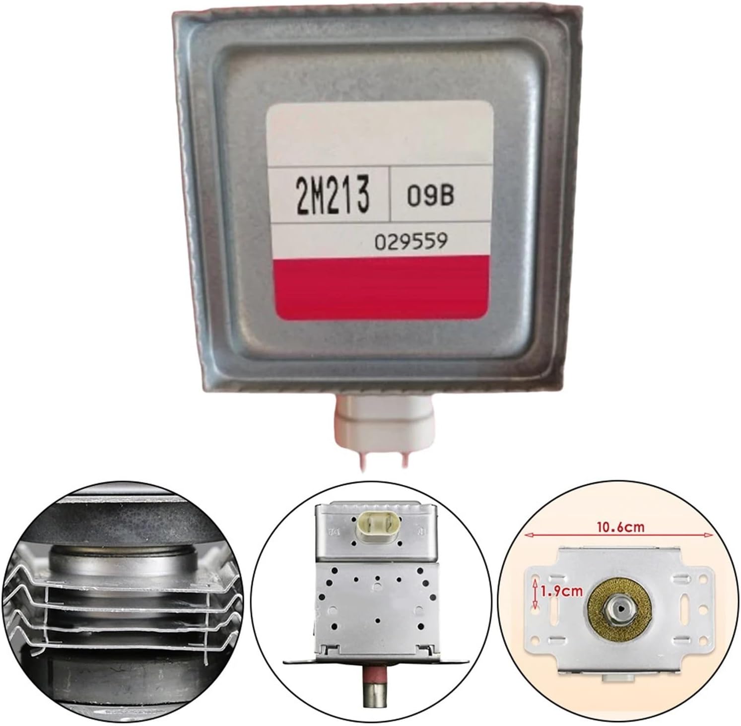 Replace Microwave Magnetron 2M21309B, Suitable For Four-hole Microwave Ovens, Replacement Part
