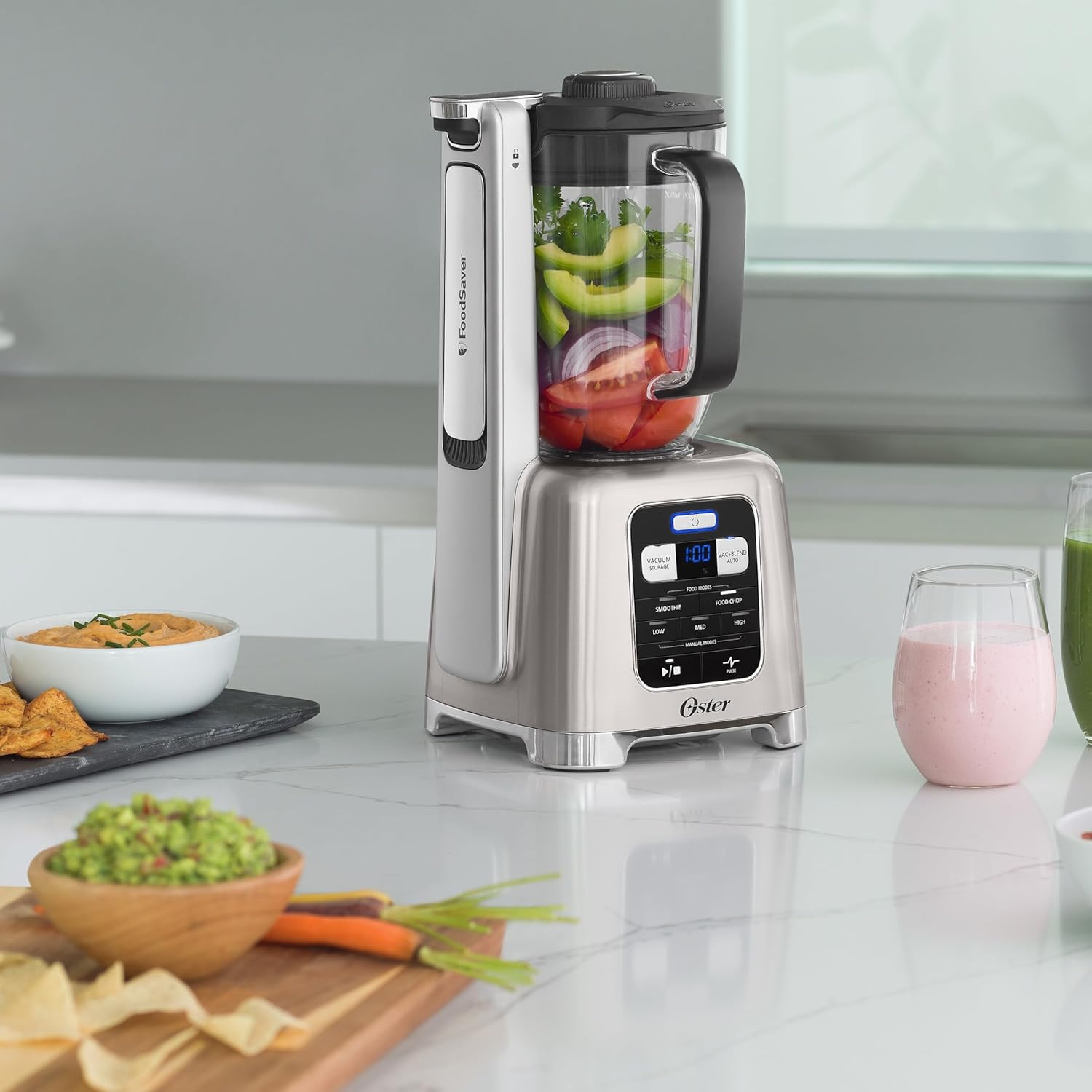 Oster Blender with FoodSaver Vacuum Sealing System