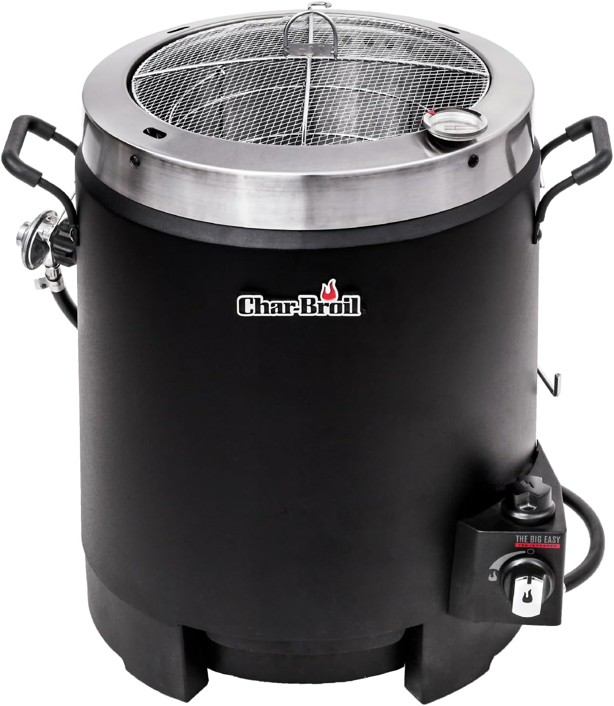 Charbroil® The Big Easy® TRU-Infrared™ Cooking Technology Propane Gas Stainless Steel Oil-Less Turkey Fryer, Black - 17102065