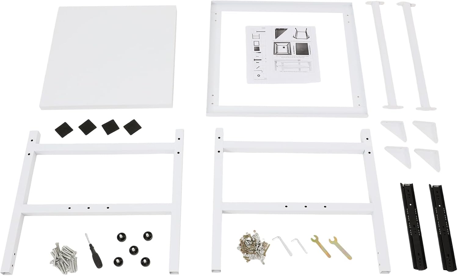 Washer and Dryer Pedestal Stand 27” Heavy Duty Laundry Stand with Shelf Washer Base Stand Washing Machine Pedestal with Storage, Universal Fit, 800 LBS Capacity (White)