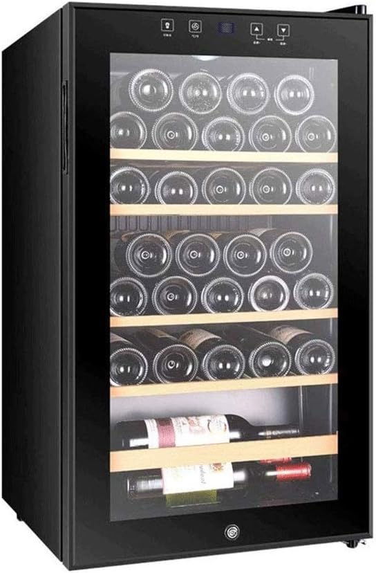 Beverage Cooler and Refrigerator, Fridge with Glass Door for Soda Beer or Wine, Small Drink Cooler for Home, Office or Bar