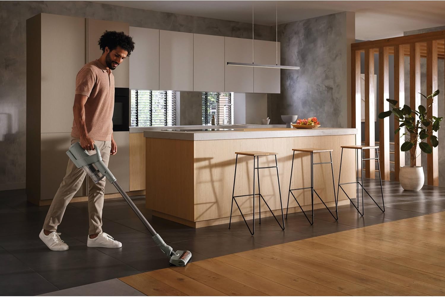 Miele Duoflex HX1 CarCare Cordless Home and Auto Vacuum, 55min Runtime, Smart Detection Floor Head - Casa Grey - 41QLL039USA