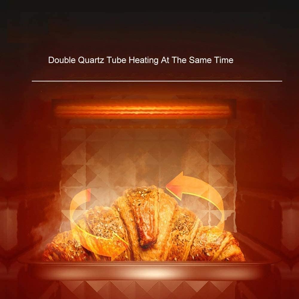 oven mini oven air fryer oven Mini Oven Electric with Light Electric Grill with Adjustable Temperature Control Timer Three-Layer Baking Position Saves More Space 12L Mini Ovens Toaster Oven Air Frye