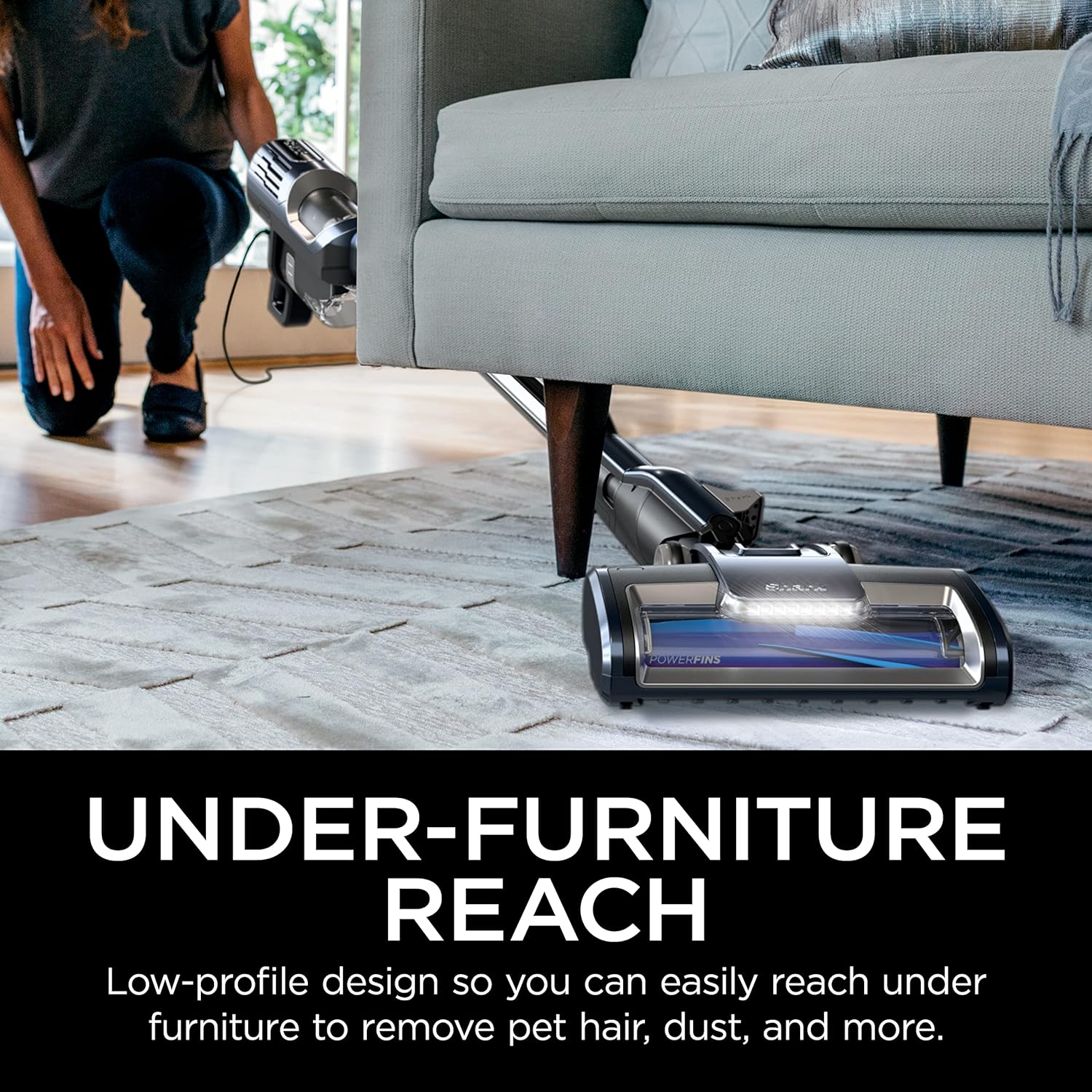 Shark HZ600C Ultralight Pet Pro Corded Stick Vacuum with PowerFins & Self-Cleaning Brushroll, Perfect for Pets, Converts to Hand Vacuum, Pet Power Brush, Crevice & Upholstery Tools, (Canadian Version)