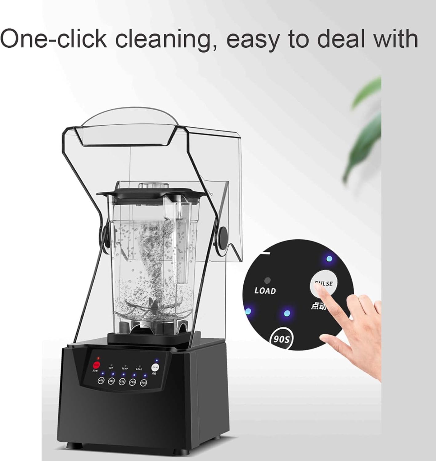 Professional Ice Crusher, Countertop Blender with 1000-Watt Base and Total Crushing Technology for Crushing Ice, Smoothies, Veggies, Shakes