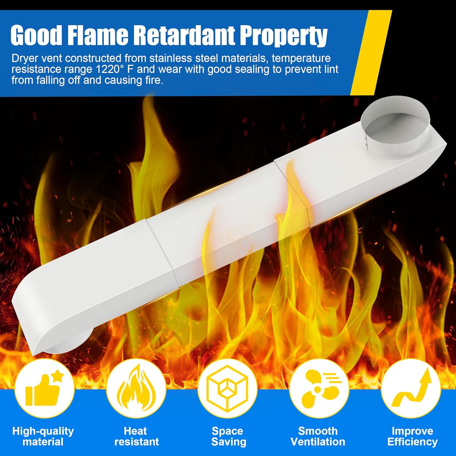 Adjustable Periscope Dryer Vent, 29-45