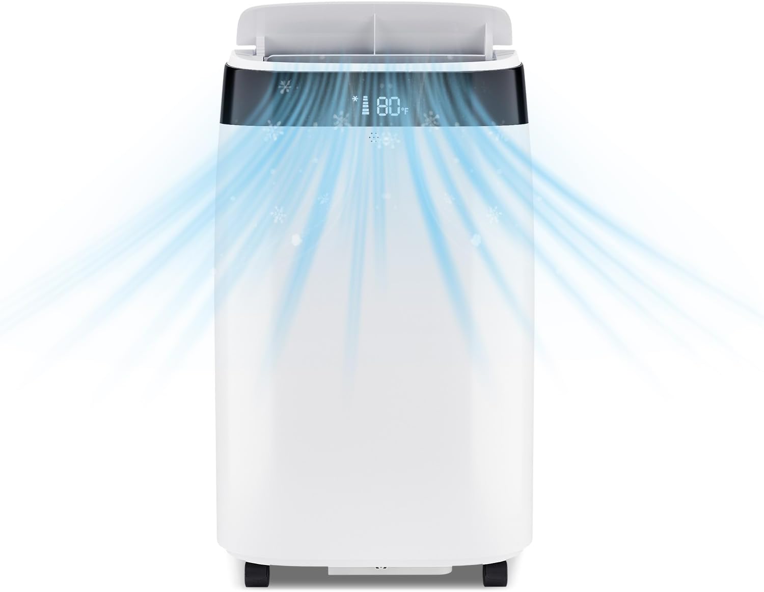 10000 BTU Portable Air Conditioner with Remote, 4-In-1 AC Unit for Room Up to 450 Sq.Ft, Cooling, Fan, Sleep Mode, Quiet Portable AC with Timer, Auto Swing for Bedroom, Office, Dorm, RV