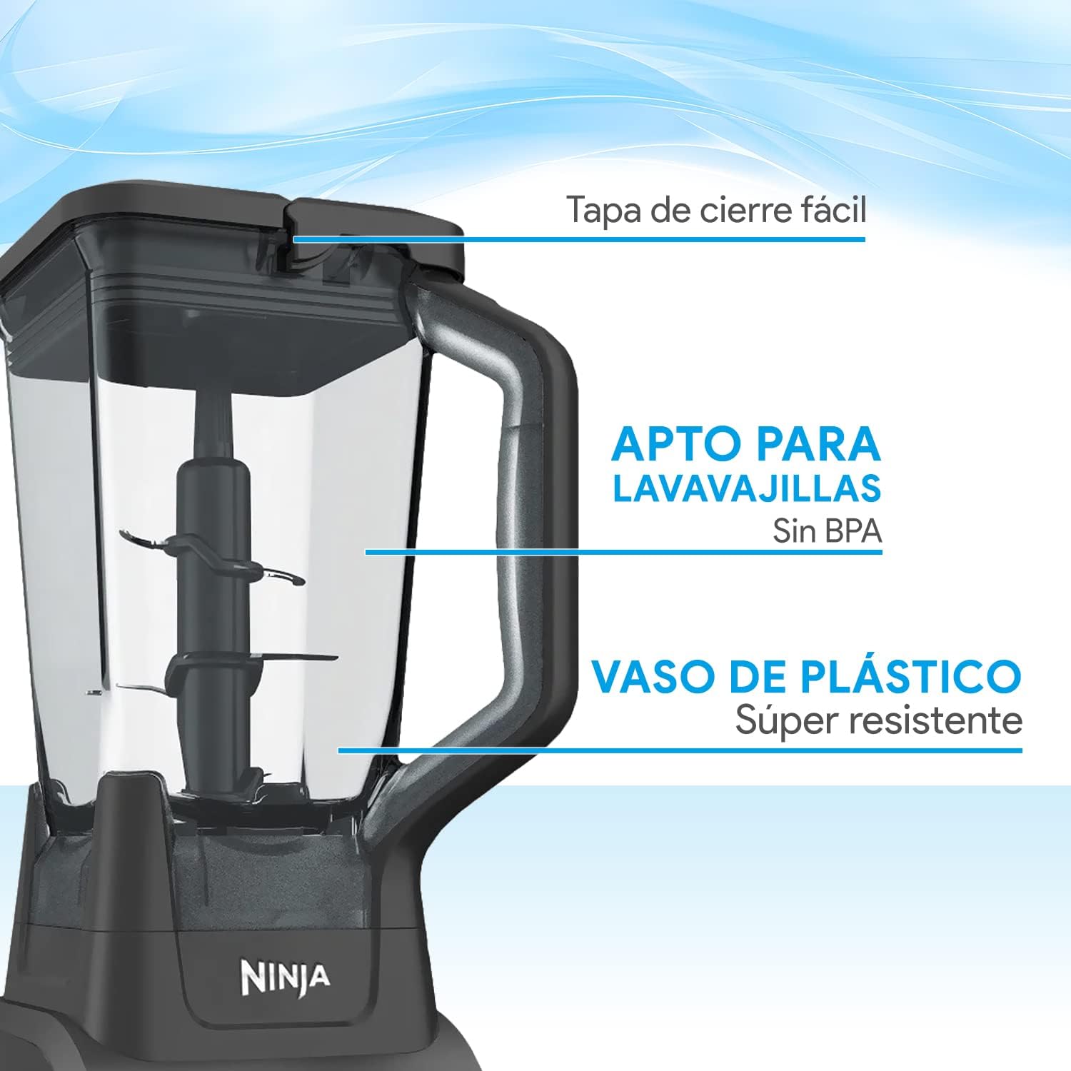 Ninja CO610B Ninja Professional Blender (Renewed)