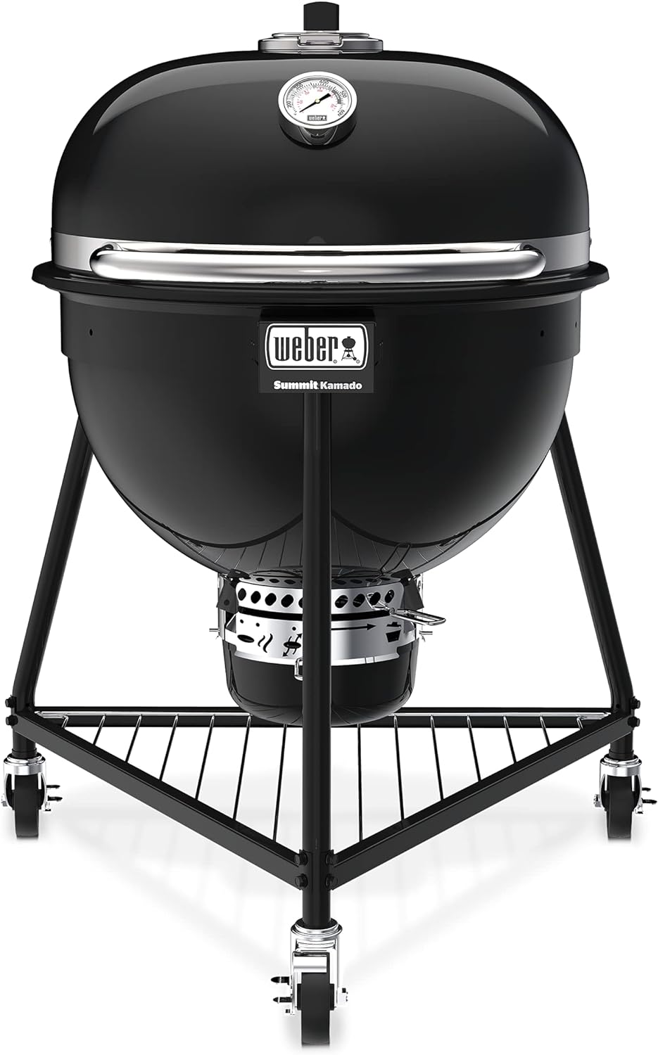 Weber Summit Kamado E6 Charcoal Grill, Black