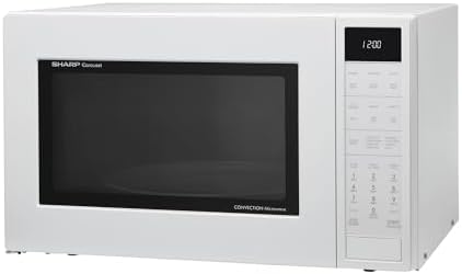 SHARP SMC1585KW Convection Countertop Microwave Oven with Removeable 15.4