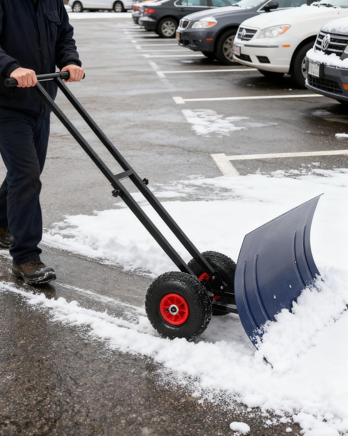 Wheeled Snow Plow Shovel, 20