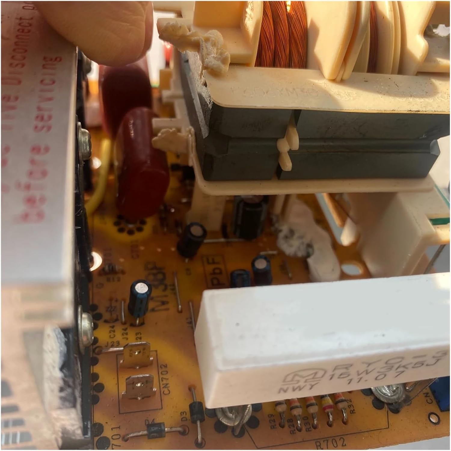 Power Inverter Board Microwave Oven Spare Parts F6645M305GP F6645m306GP F6645M303GP，compatible For Panasonic，Microwave Oven