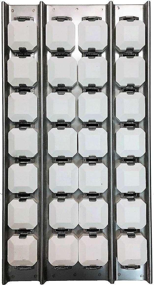 RCK Gas Grill Center Briquette Tray Assembly Briquettes, Tray & Clips Fit's Lynx 19.25