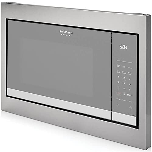 Gallery 27 in. Trim Kit for Built-in Microwave Oven in Stainless Steel