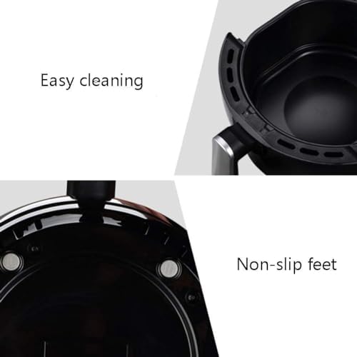 oven mini oven air fryer oven Small Air Fryer, Air Fryer, Electric Fryers with 360° hot air high-speed circulation heating, 30 Minute Timer and Adjustable Temperature Control 1300W, 4.5 Litre Small