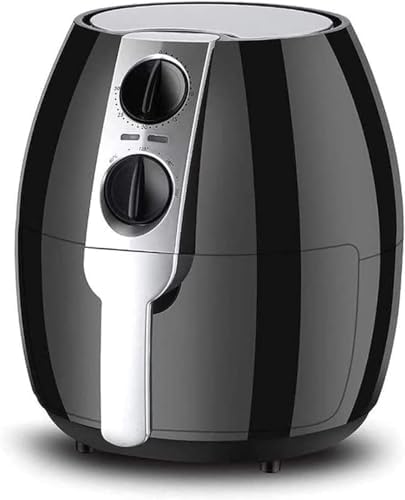 oven mini oven air fryer oven Small Air Fryer, Air Fryer for Home Use 4.5L French Household Multifunctional Oil Free Oveny Low Fat Cooking Double Knob Temperature Time Control Small Air Fryer Oven,