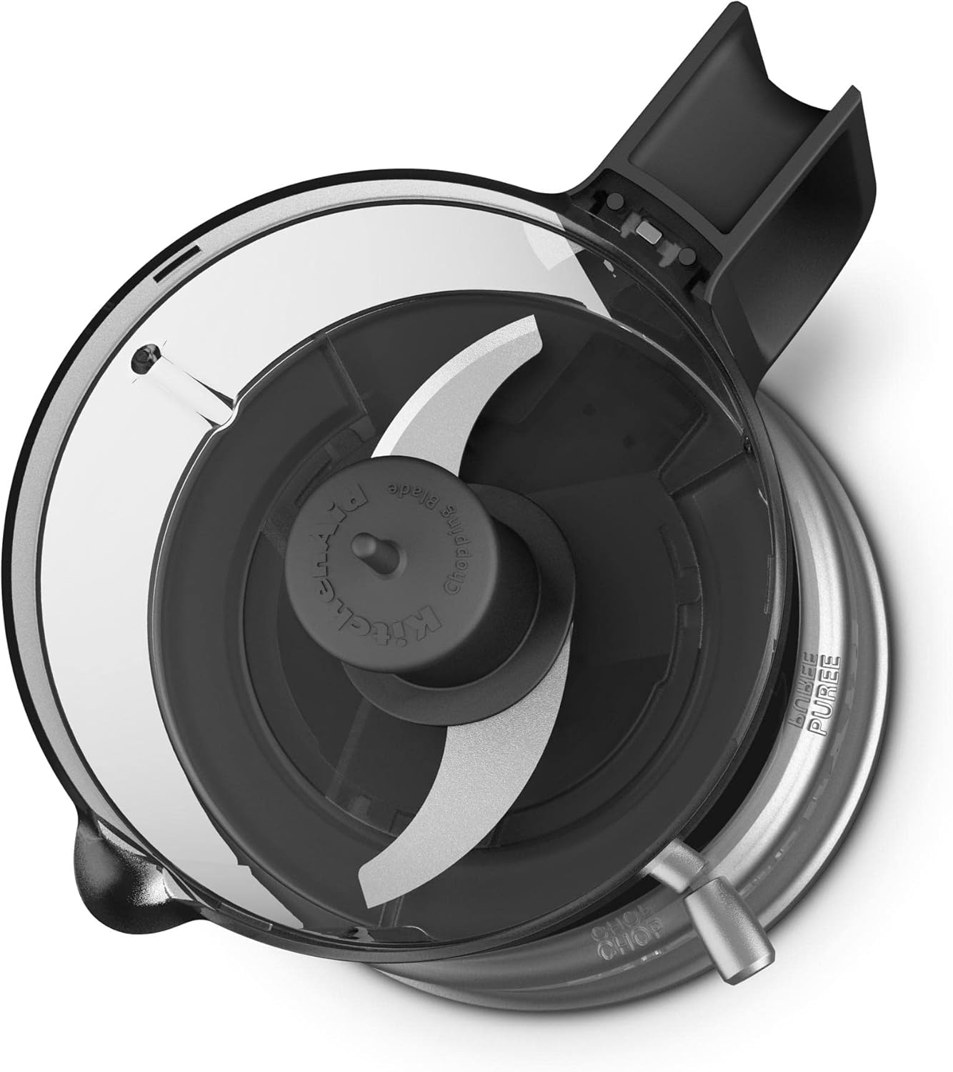 KitchenAid K150 3 Speed Ice Crushing Blender with 2 Personal Blender Jars - KSB1332Y & KFC3516CU 3.5 Cup Food Chopper, Contour Silver