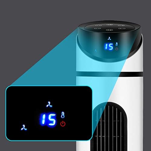 Portable Air Conditioner Fan Tower Airconditoner Conditioner Portable Air Coolers Whit Remote Control 3 Fan Speed Unit Quiet Humidifier Misting Fan, For Home Office Bedroom (Color : White B) (White B