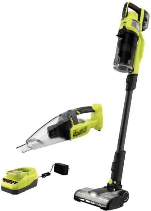 PBLSV716K-PCL705B Fits For RYOBI HP 18V Cordless Pet Stick Vacuum Cleaner Kit w/Battery, Charger & Cordless Multi-Surface Handheld Vacuum