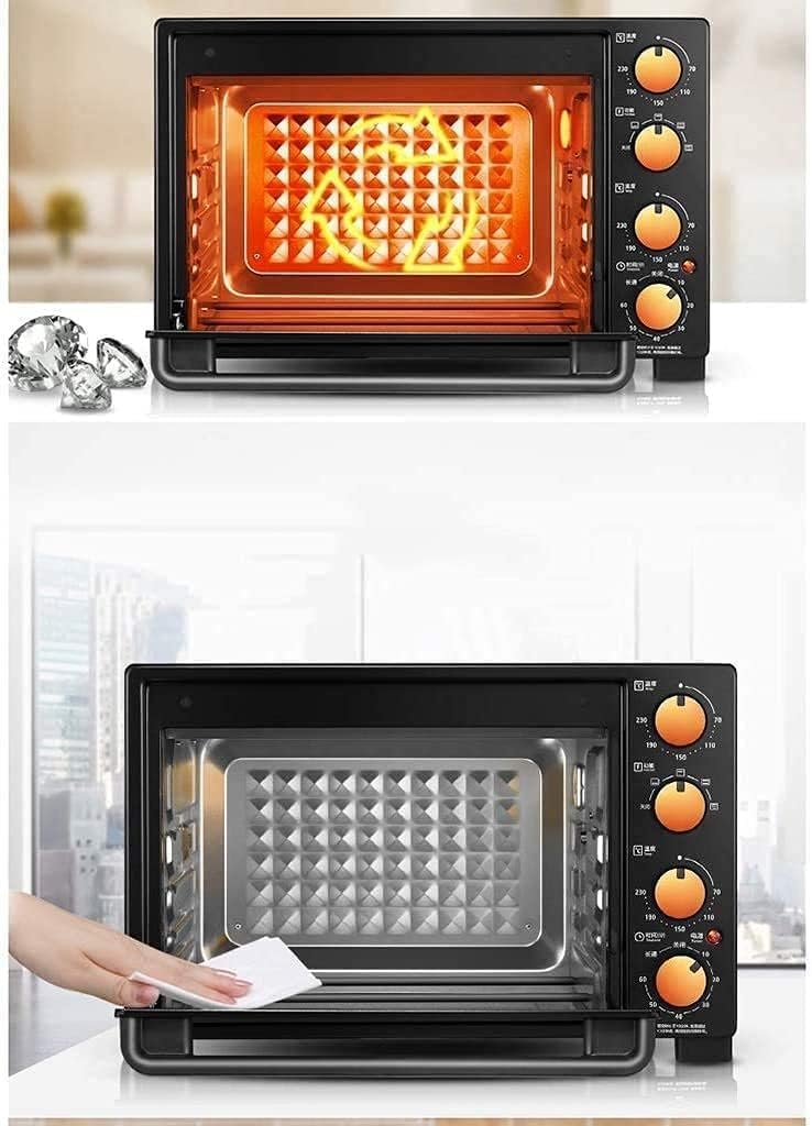 oven mini oven air fryer oven Oven Breakfast Machine Independent Temperature Control 4-Layer Roasting Built-in Lighting Gourmet 32L Mini Ovens Toaster Oven Air Fryer,, Onesize