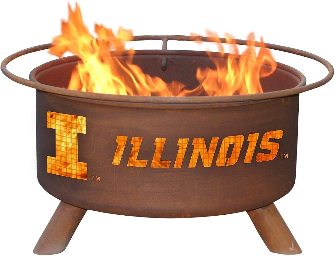 Patina Products F220 30 Inch University of Illinois Fire Pit