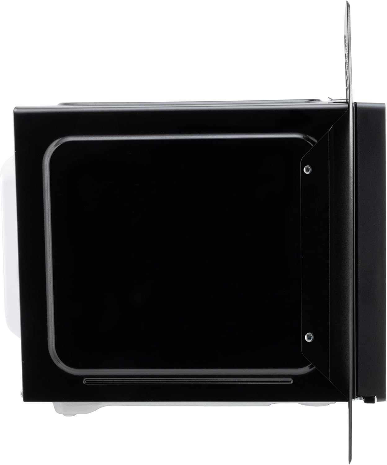 RecPro High Pointe Black Microwave | 0.9 Cu. Ft. | 6 Cook Modes | Child Lock | Touch Pad Controls | Mute Mode