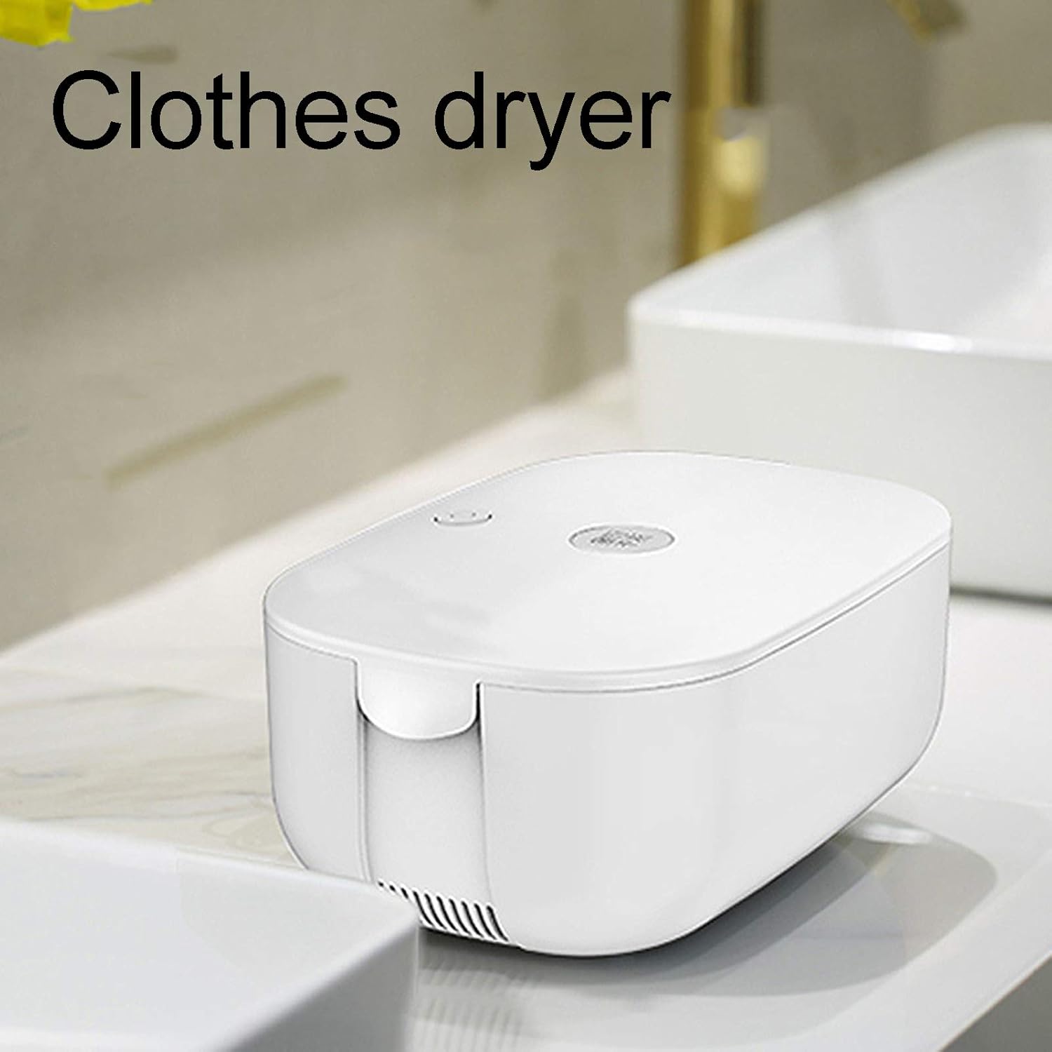 Compact Dryer, UV Ultraviolet Rays Electric Portable Clothes Dryer with Automatic Working Mode for Small Living Spaces, Apartment Houses, dorms, RVs,Pink