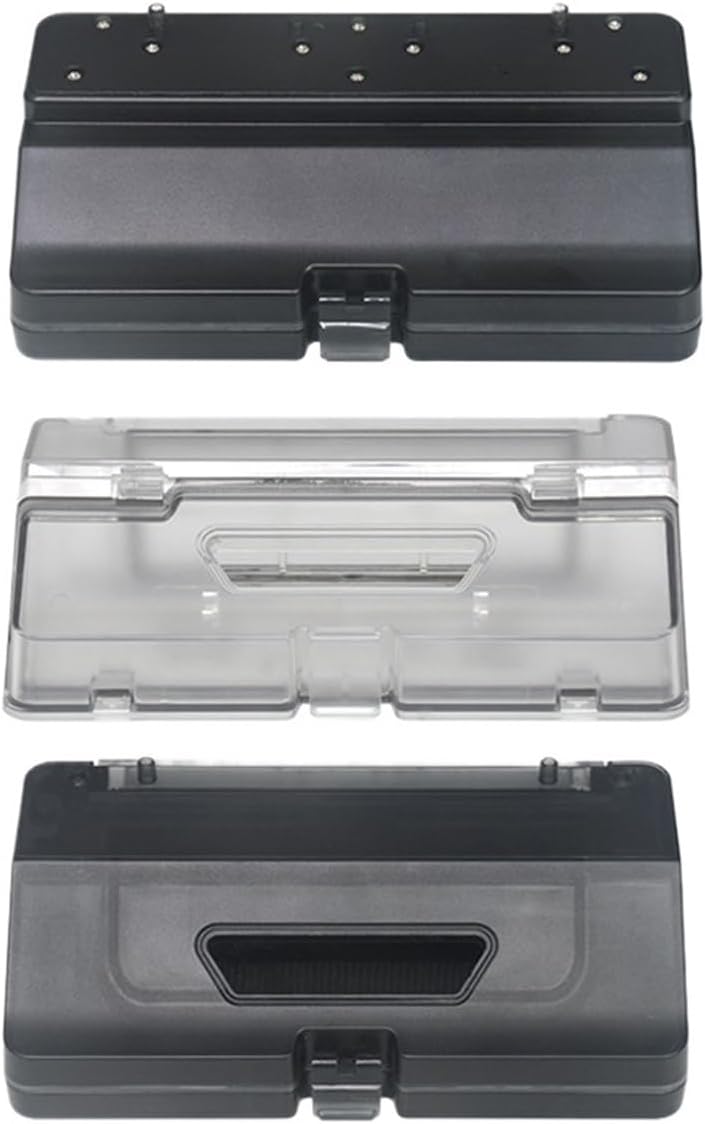Compatible for Xiaomi Mijia，Mop Pro STYTJ02YM/VIOMI V2 PRO/V3，Robot Vacuum Cleaner Water Tank，Dust Box，2 in 1 Dustbox+Watertank Parts(Mijia 2in1)