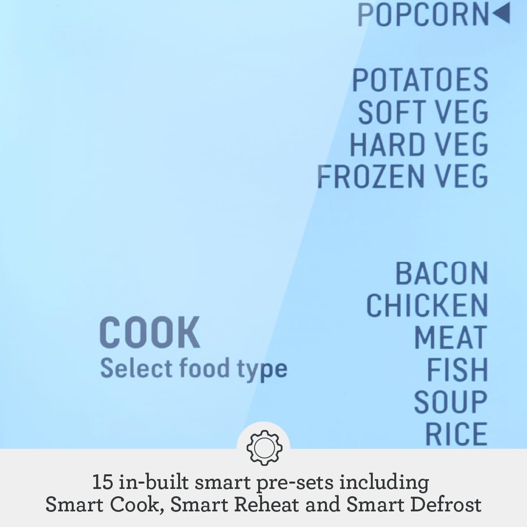 Breville BMO850BSS Smooth Wave Countertop Microwave Oven, Brushed Stainless Steel