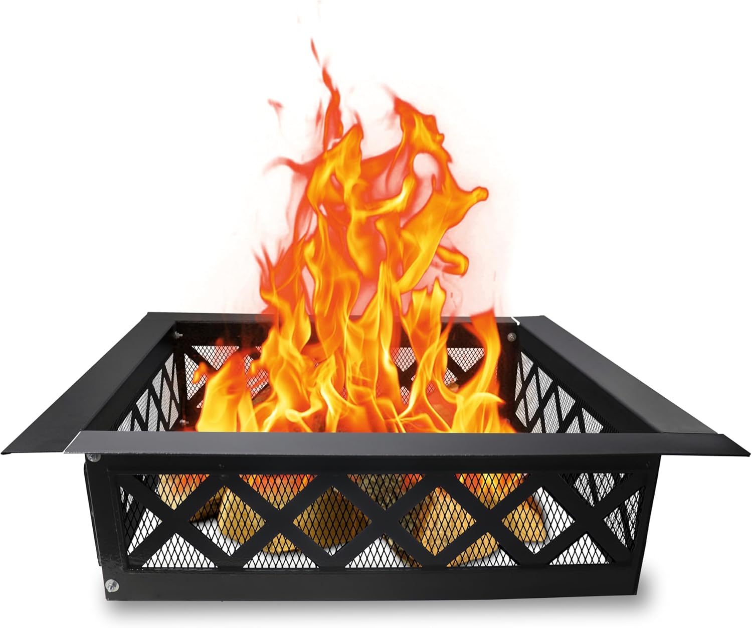 SIMOND STORE Smokeless Fire Pit Insert Square - 36