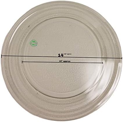 GLOB PRO SOLUTIONS AP3793665 PS956220 EA956220 AH956220 Microwave Tray Glass Plate 14 3/16
