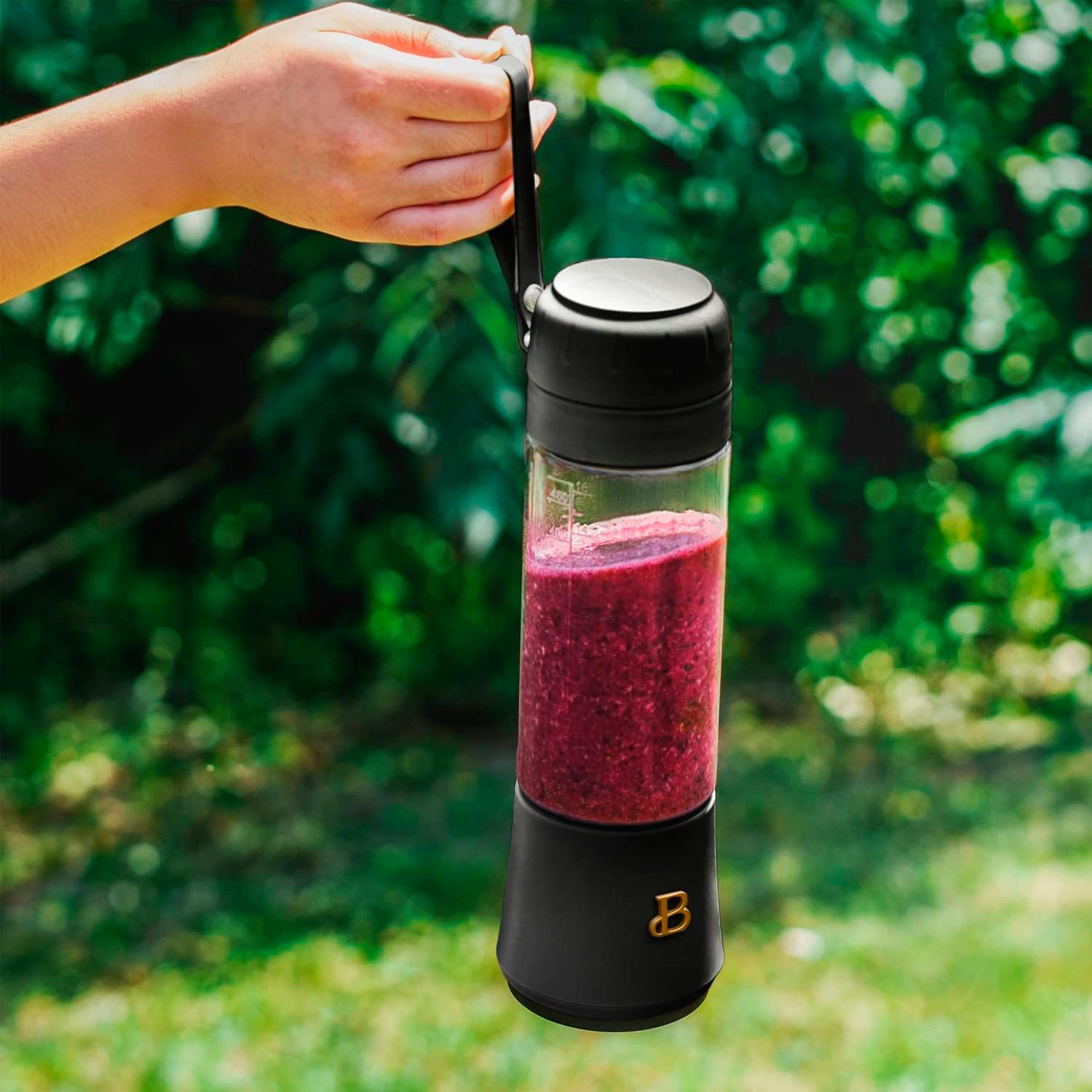 Beautiful Portable Blender,by Drew Barrymore, 70 Watts, 18.5 OZ (Black Sesame)