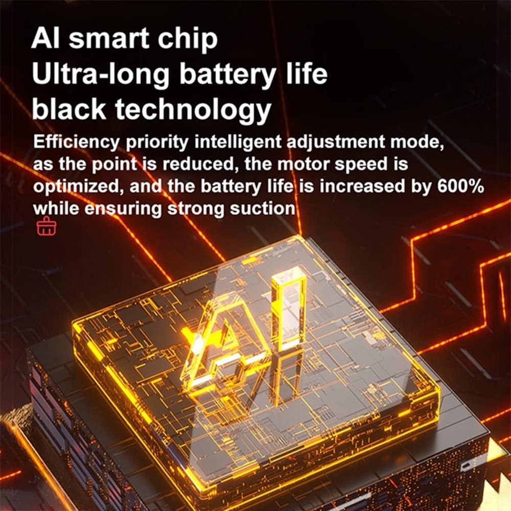 Handheld Vacuum Cordless, 12000Pa Strong Suction, Portable Hand Held Car Vacuum Cleaner with High Power, Rechargeable Mini Vacuum for Home Office Pet Hair Cleaning, Lightweight and Quick Charge ( Gray