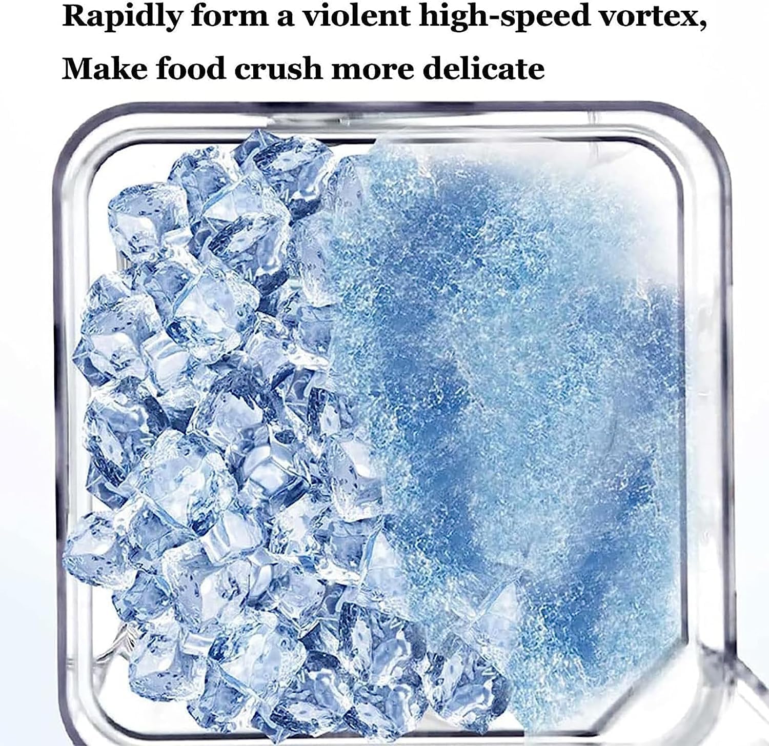 Blender Smoothie Maker, Portable Blender with 5 Presets, 17000RPM Shredded Ice with Hood Soundproof Smoothie Blender, for Kitchen Milk Tea Coffee Dessert Leisure Shop