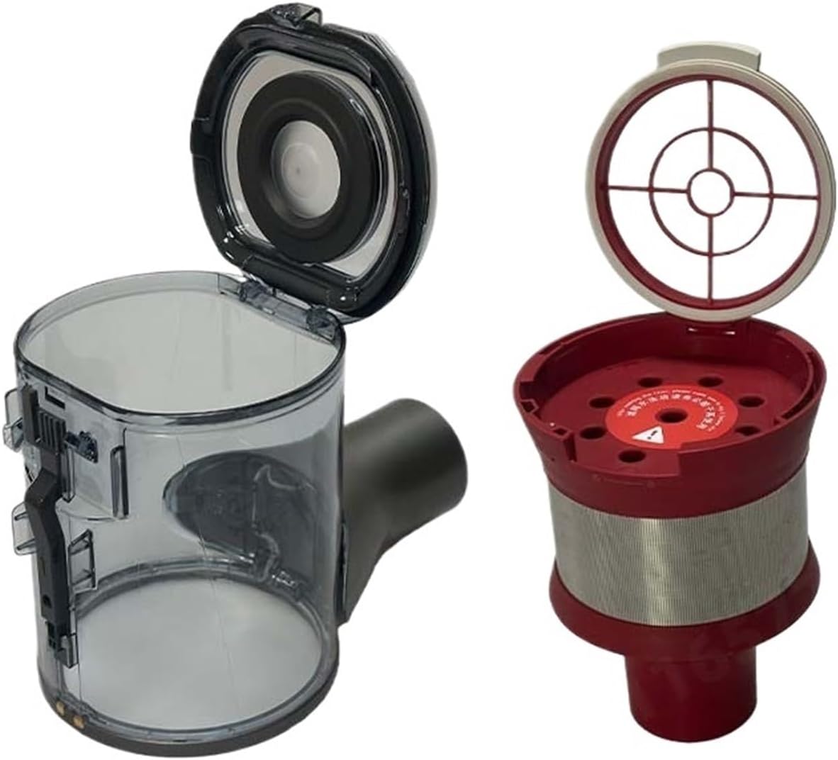 Compatible For Roborock， H7 Vacuum Cleaner Spare Parts Mace Plus Dustbin Dust Box Cyclone Assembly Module Red Accessories