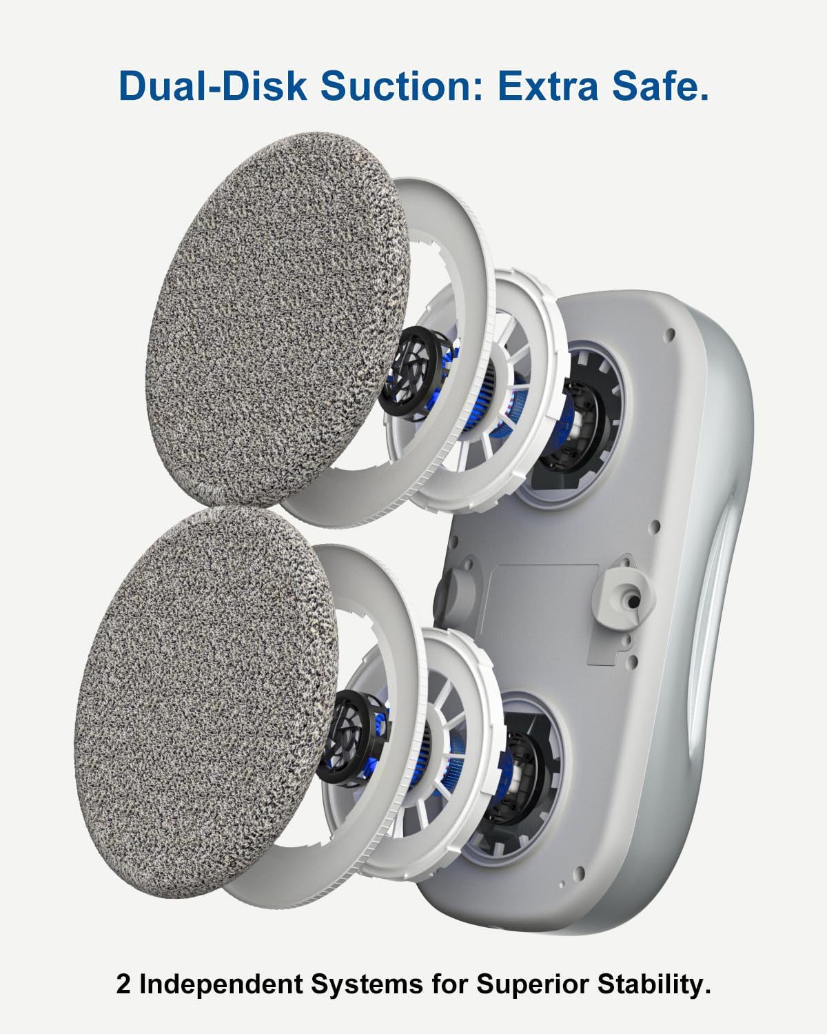 S9PRO Window Cleaning Robot,Window Cleaner Robot with Portable Station Suitable for Stubborn Stains Intelligent Path Planning Automatic Dual Water Spray Edge Detection