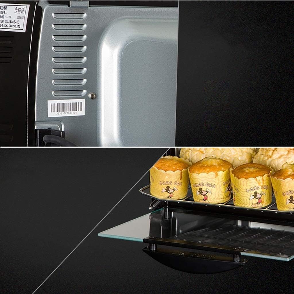 oven mini oven air fryer oven Mini Ovens Multi-function electric oven with a capacity of 10L, household 750W stainless steel baking small oven, drying oven with a weight of about 2.7kg Happy Life Br