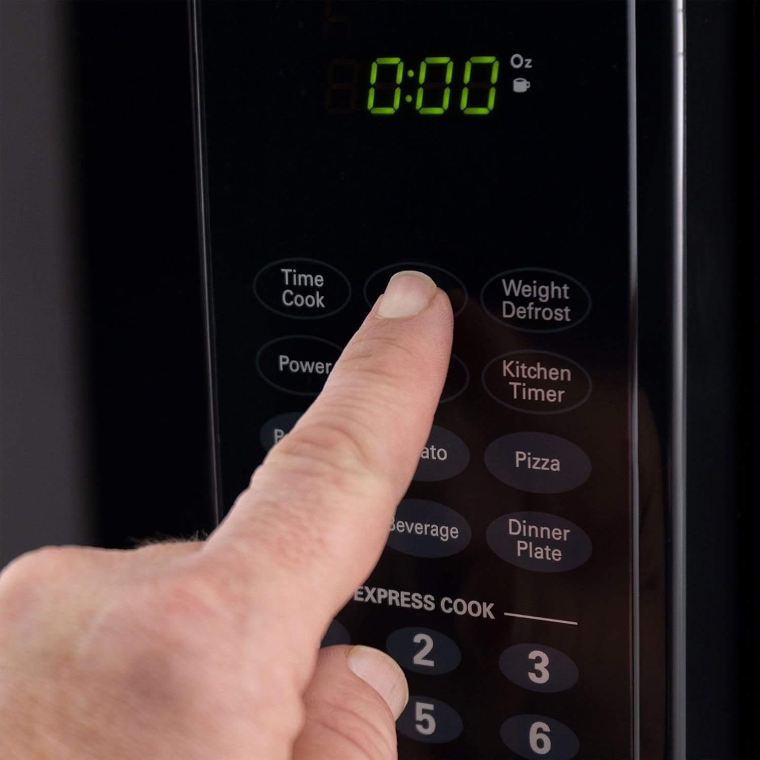 Tough Grade Black 1.0 Cu. Ft Microwave | 900W Output, 120V | Replaces High Pointe | Compact, Lightweight, One-Touch Controls,10 Power Levels Turntable, Timer, Child Lock