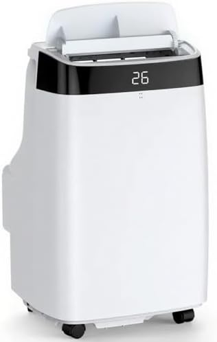 10000BTU Portable Air Conditioner Air Conditioner Unit with Remote Control, Cool, Fan and Dry Functions, Cools Up to 450 Sq. Ft, with Sleep Mode/24Hrs Timer for Bedroom, Office, Living Room