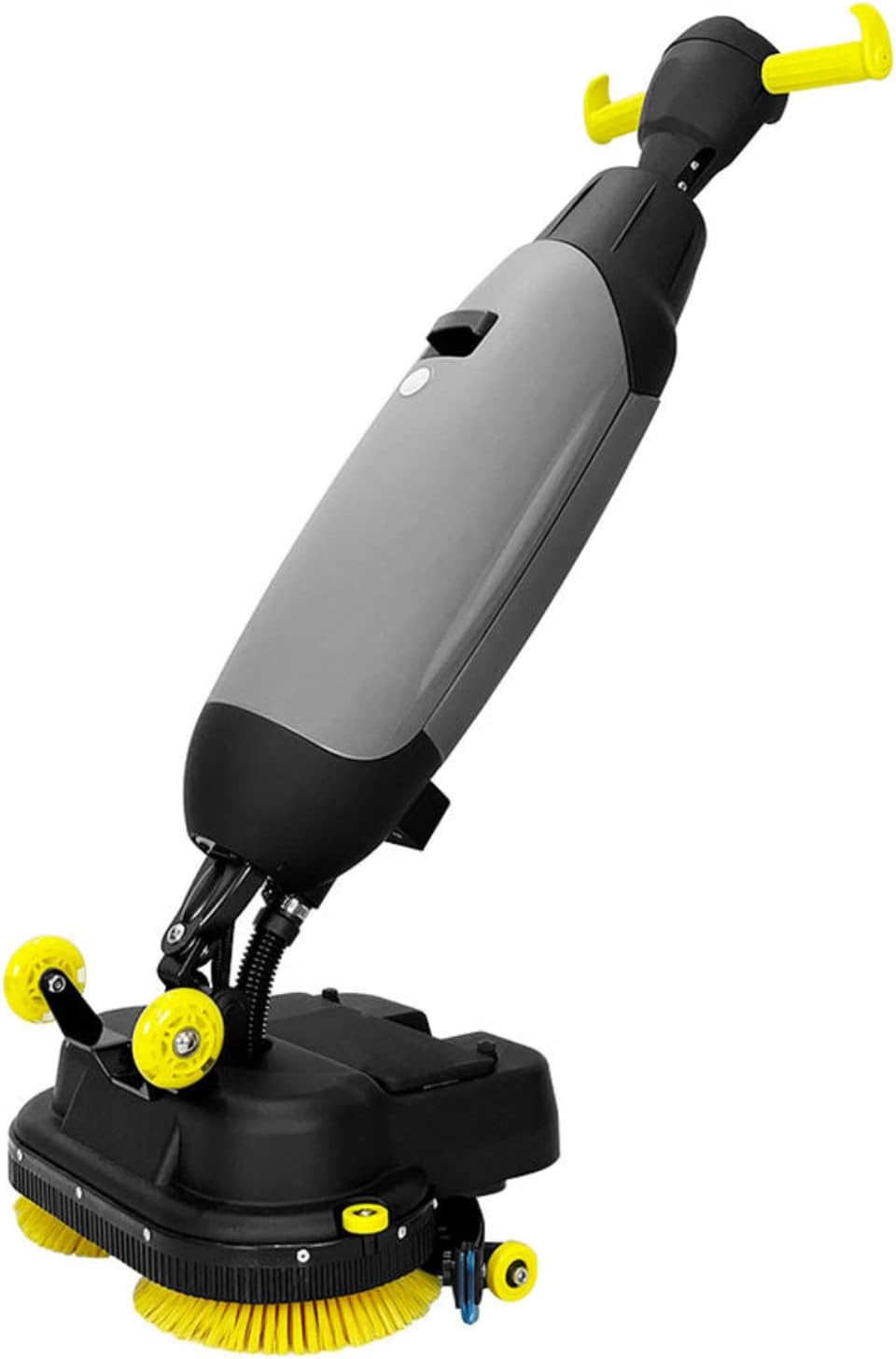 Commercial Floor Washer and Scrubber Machine-Powerful, Deep-Cleaning, Dual-Brush, Power Scrubber for Various Floor Types