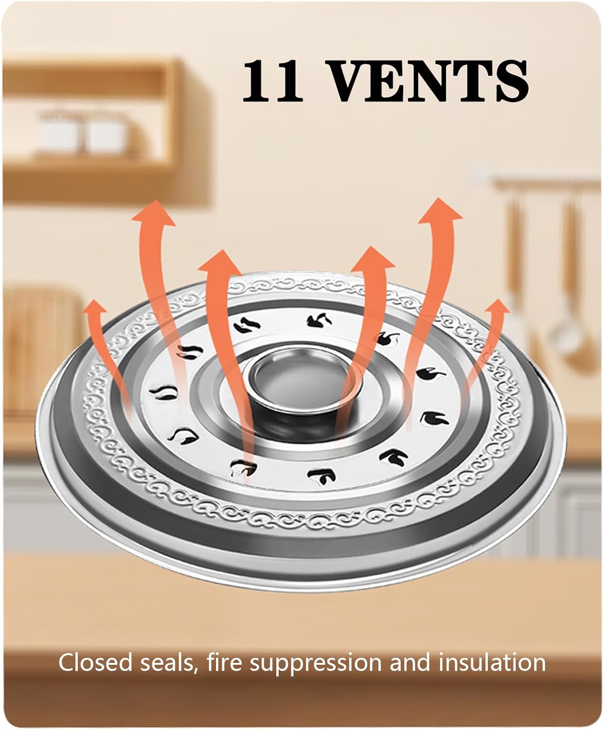 Portable Fire Pit,Multi-Functional Stainless Steel Barbecue,Radiator,Wood/Charcoal Compatible,with Charcoal Clips,Ash Pan,Grill Grid and Lid,for Garden,Patio,Bonfires,32×20cm