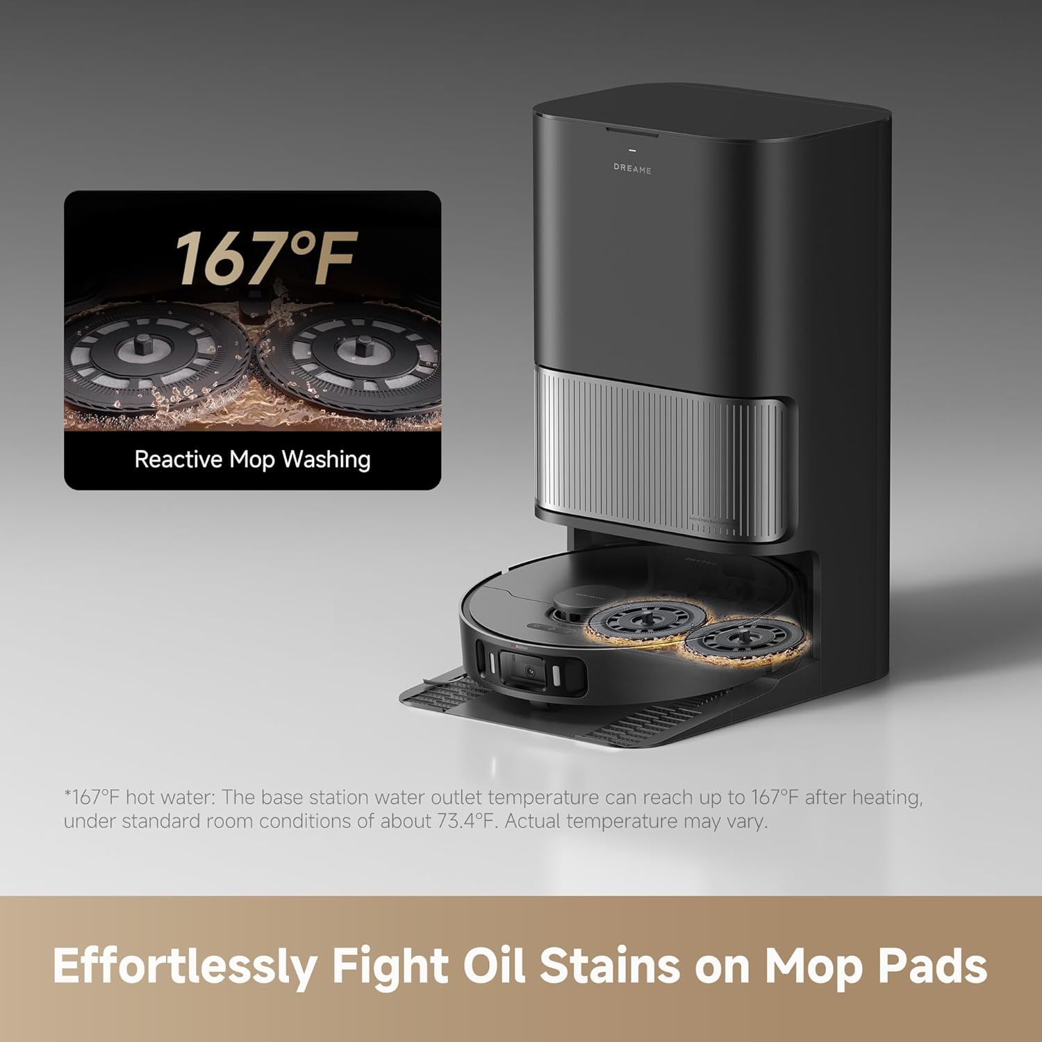 DREAME L40s Ultra AE Robot Vacuum Cleaner (Black) and Filter(1PCS)