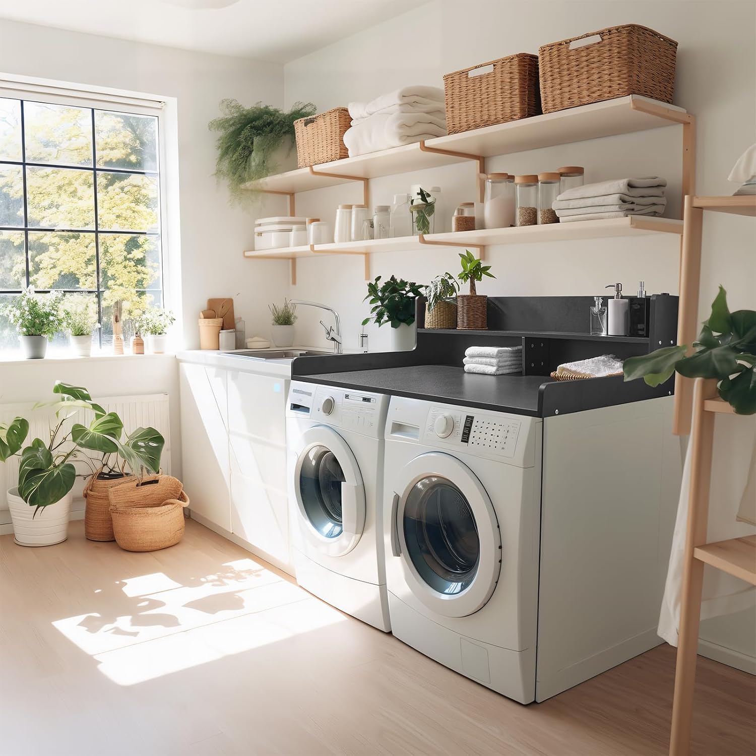 2-Tier Washer Dryer Countertop, 54