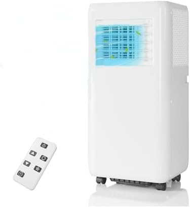 10000 BTU Portable Air Conditioners,4 In 1 AC Unit Cools 450 Sq Ft Fast with Remote,24H Timer,Ultra Quiet,Window Kit Included for Office Dorm White