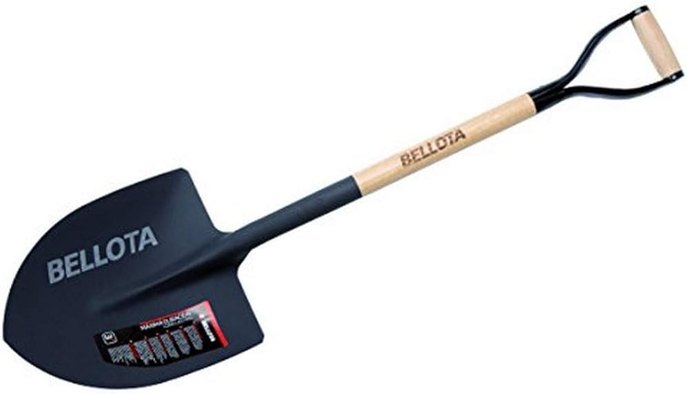 Bellota 5501-3 MA Pointed Shovel with Ring Handle - 335 x 290 mm