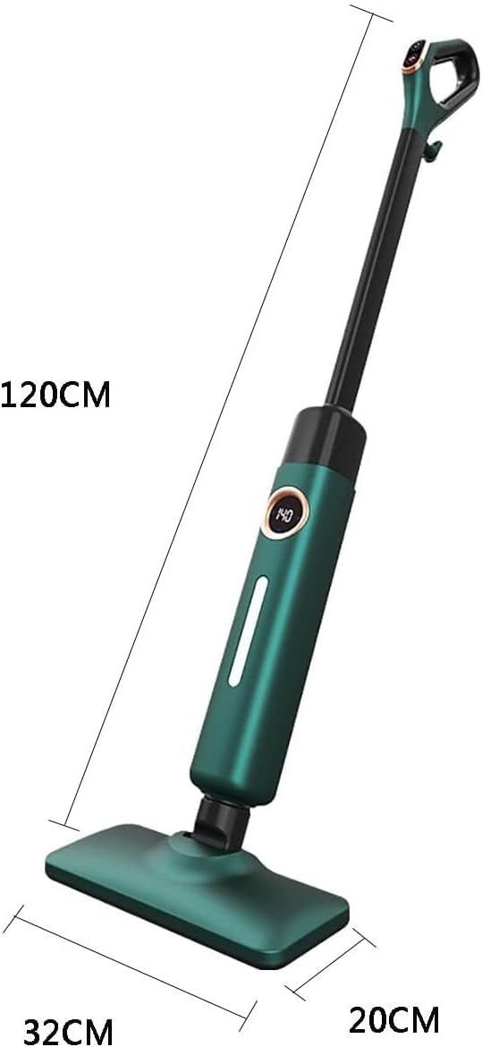 Steam Mop Floor Steamer, Handheld Steam Cleaner, Multifunctional Steam Mop for Tile, Hardwood Floors, Laminate, Carpet, Granite, and Countertops (Color : Green) (Green)