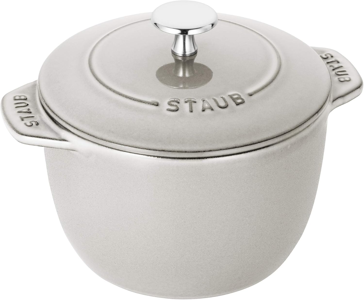 staub La Cocotte de GOHAN Campagne 40501-401 La Cocotte de GOHAN Campagne M 6.3 inches (16 cm) Rice Pot, Rice Cooker, 2 Cots