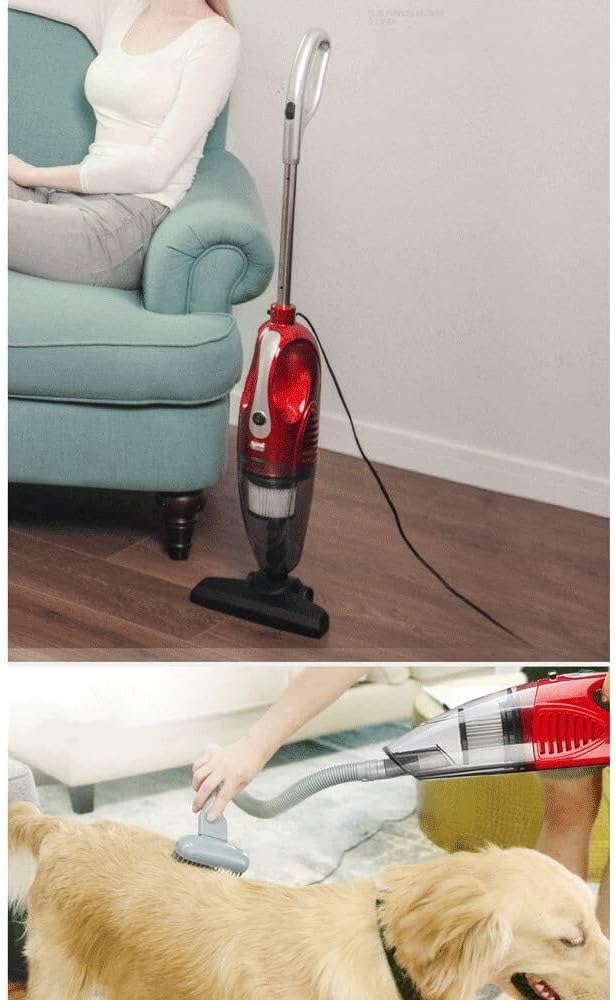 Handheld Vacuum Cordless, Vacuums Vacuum Cleaner, 2-in-1 Flat Nozzle Brush Rechargeable Vacuum Cleaner, Lightweight Upright Vacuum
